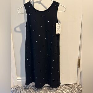 Zara Girls Black Sleeveless Dress NWT